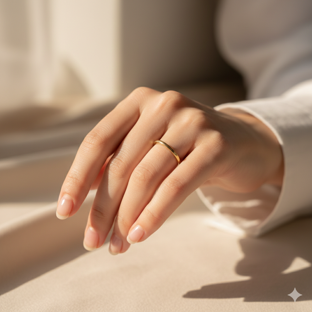 Woman wearing The Eclipse Ring